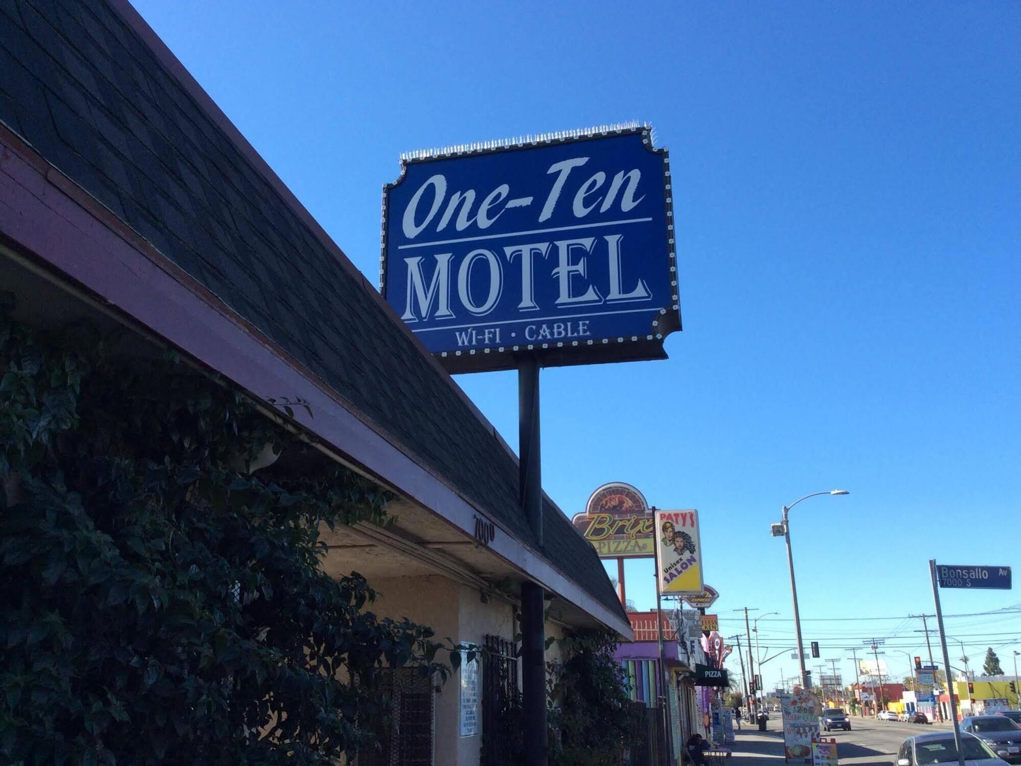 One Ten Motel Los Angeles Exteriör bild